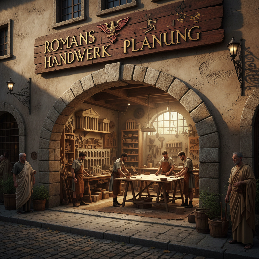 Romans Handwerk Planung